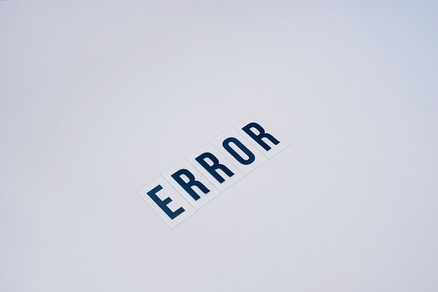 troubleshooting guidance for errors